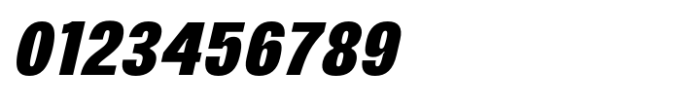 Nabire 1943 Extra Bold Italic Font OTHER CHARS