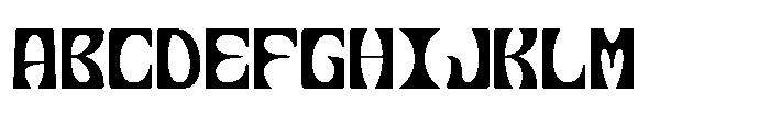 Nabsor Regular Font UPPERCASE