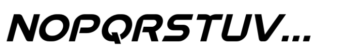 Nabulist Bold Italic Font UPPERCASE