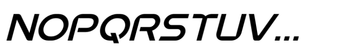 Nabulist Regular Italic Font UPPERCASE