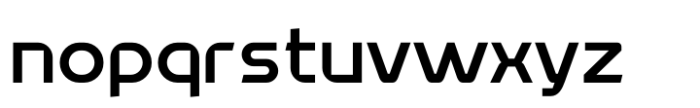 Nabulist Regular Font LOWERCASE