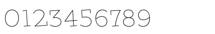Nacho Rough Thin Font OTHER CHARS