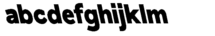 Nacht Grotesk Black Condensed Reverse FONT
