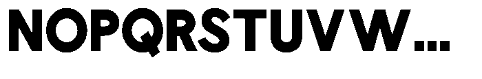 Nacht Grotesk Black Condensed Font UPPERCASE