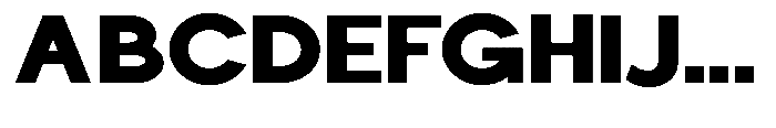 Nacht Grotesk Black Expanded Font UPPERCASE