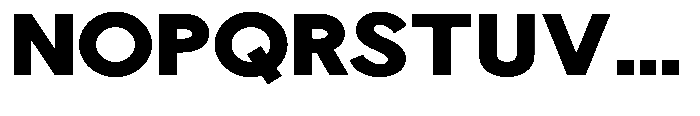 Nacht Grotesk Black Expanded Font UPPERCASE