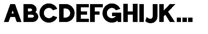 Nacht Grotesk Black Semi Condensed Font UPPERCASE