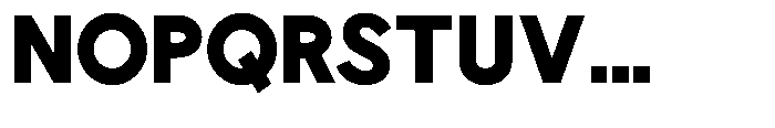 Nacht Grotesk Black Semi Condensed Font UPPERCASE