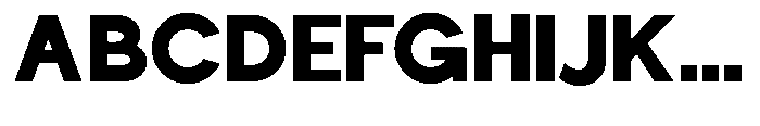 Nacht Grotesk Black Font UPPERCASE