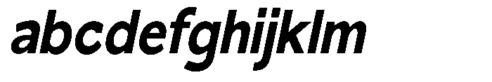 Nacht Grotesk Bold Condensed Slanted FONT