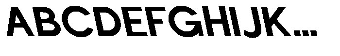 Nacht Grotesk Bold Reverse Font UPPERCASE