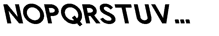 Nacht Grotesk Bold Reverse Font UPPERCASE