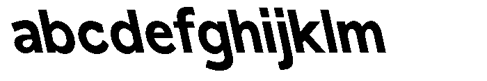 Nacht Grotesk Bold Semi Condensed Reverse FONT
