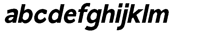 Nacht Grotesk Bold Semi Condensed Slanted FONT
