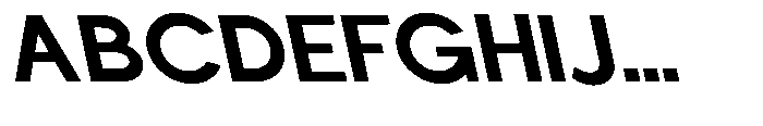 Nacht Grotesk Bold Semi Expanded Reverse Font UPPERCASE