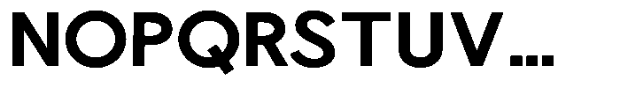 Nacht Grotesk Bold Semi Expanded Font UPPERCASE