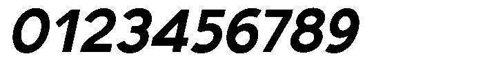 Nacht Grotesk Bold Slanted Font OTHER CHARS