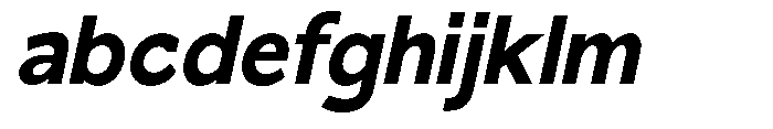 Nacht Grotesk Bold Slanted FONT