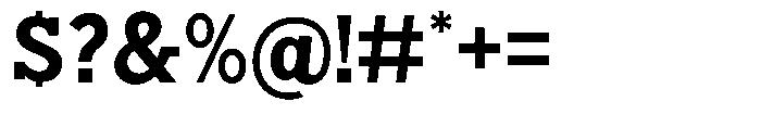Nacht Grotesk Bold Font OTHER CHARS