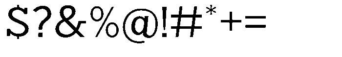 Nacht Grotesk Expanded Font OTHER CHARS