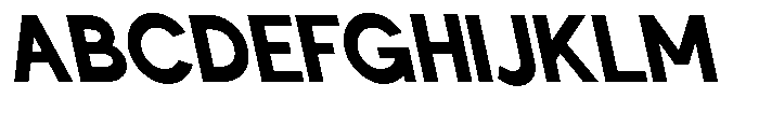 Nacht Grotesk Extra Bold Condensed Reverse Font UPPERCASE