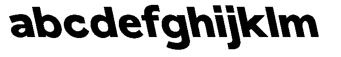 Nacht Grotesk Extra Bold Expanded Reverse FONT