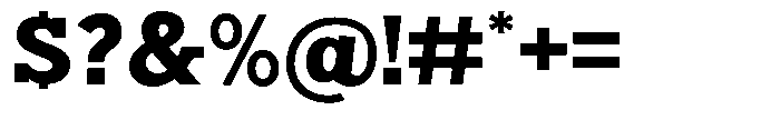 Nacht Grotesk Extra Bold Expanded Font OTHER CHARS