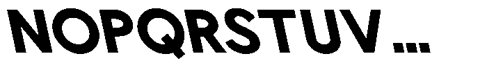 Nacht Grotesk Extra Bold Reverse Font UPPERCASE