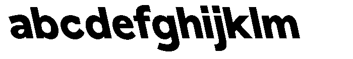 Nacht Grotesk Extra Bold Reverse FONT