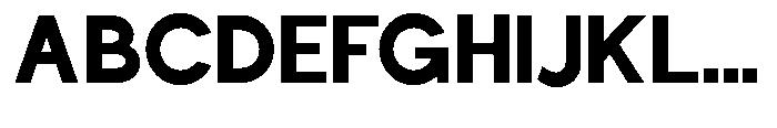 Nacht Grotesk Extra Bold Semi Condensed Font UPPERCASE