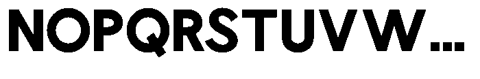 Nacht Grotesk Extra Bold Semi Condensed Font UPPERCASE
