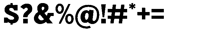Nacht Grotesk Extra Bold Semi Expanded Font OTHER CHARS
