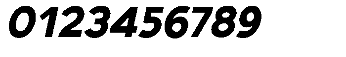 Nacht Grotesk Extra Bold Slanted Font OTHER CHARS