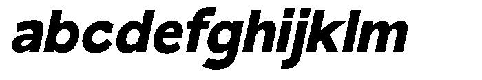 Nacht Grotesk Extra Bold Slanted FONT