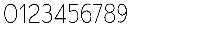 Nacht Grotesk Extra Light Condensed Font OTHER CHARS