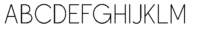 Nacht Grotesk Extra Light Condensed Font UPPERCASE