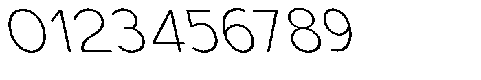 Nacht Grotesk Extra Light Expanded Reverse Font OTHER CHARS