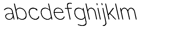 Nacht Grotesk Extra Light Reverse FONT