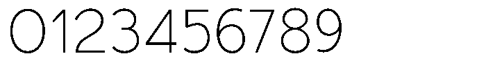 Nacht Grotesk Extra Light Semi Expanded Font OTHER CHARS