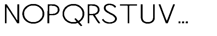Nacht Grotesk Light Expanded Font UPPERCASE