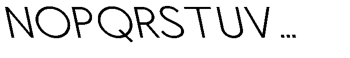 Nacht Grotesk Light Semi Expanded Reverse Font UPPERCASE