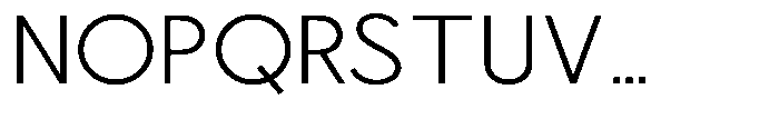 Nacht Grotesk Light Semi Expanded Font UPPERCASE