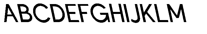 Nacht Grotesk Medium Condensed Reverse Font UPPERCASE