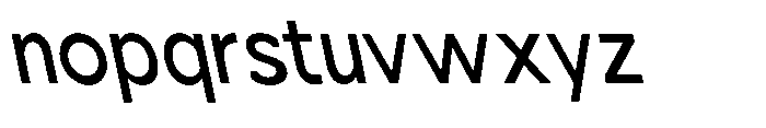 Nacht Grotesk Medium Condensed Reverse Font LOWERCASE