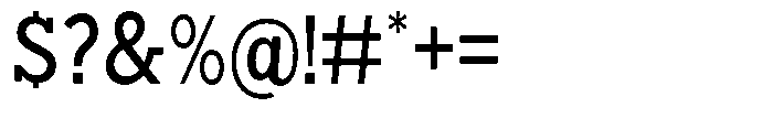 Nacht Grotesk Medium Condensed Font OTHER CHARS