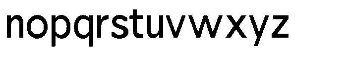 Nacht Grotesk Medium Condensed Font LOWERCASE