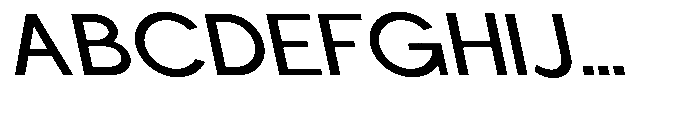 Nacht Grotesk Medium Expanded Reverse Font UPPERCASE