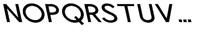 Nacht Grotesk Medium Expanded Reverse Font UPPERCASE