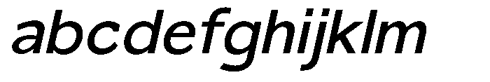 Nacht Grotesk Medium Expanded Slanted FONT
