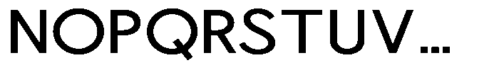 Nacht Grotesk Medium Expanded Font UPPERCASE